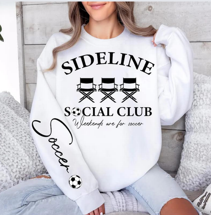 Sideline Social Club Crew Neck Sweatshirt