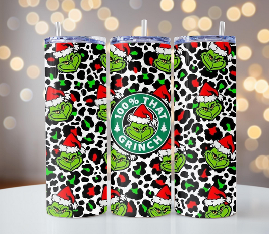 100% That Grinch Tumbler