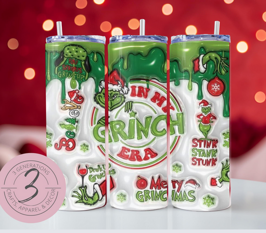 In my Grinch Era Tumbler