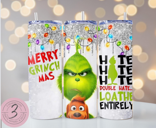 Merry Grinchmas Tumbler