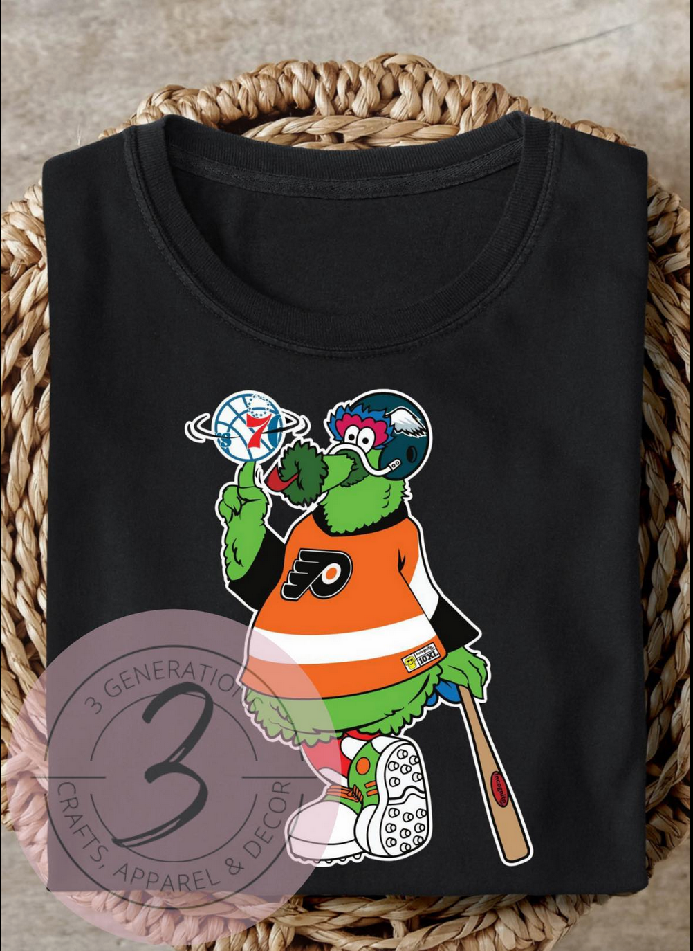 Phanatic with all Philly Sports Graphic Tee