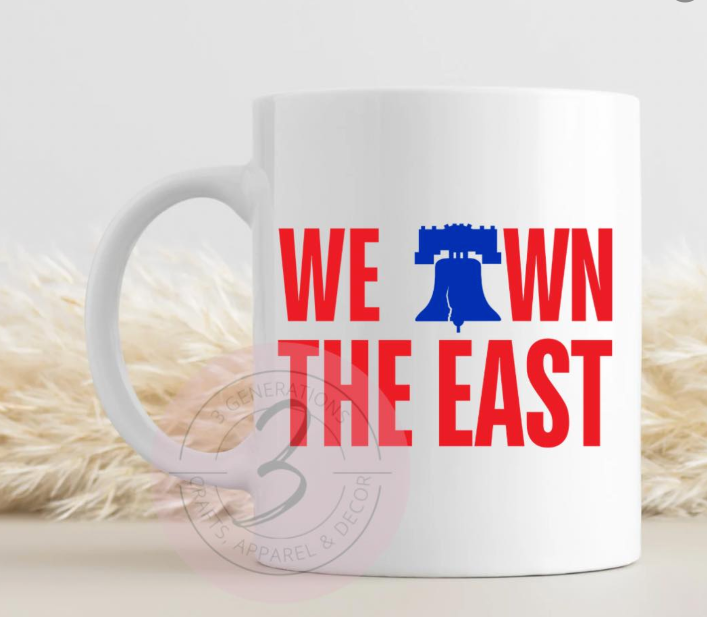 We Own the East Bell Phillies Mug