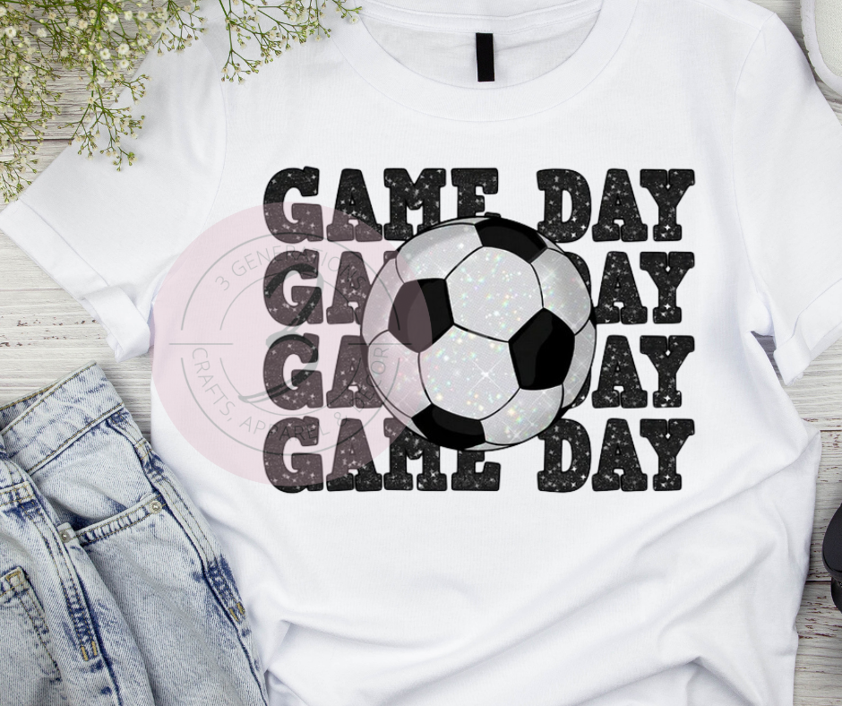 Game Day Soccer Graphic Tee