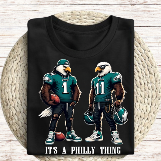It's a Philly Thing Hurts & Brown Graphic Tee