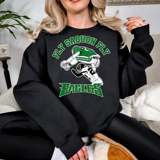 Fly Saquon Fly Crew Neck