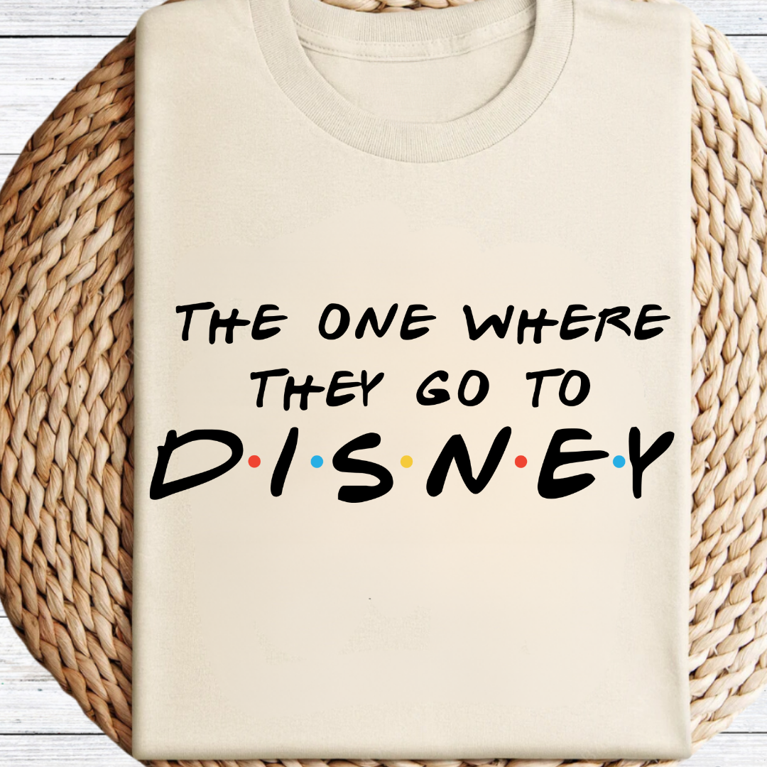 The One Where They Go to Disney Graphic Tee