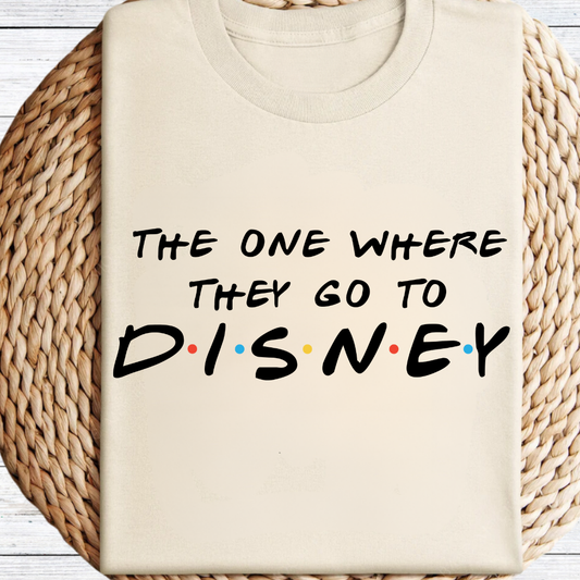 The One Where They Go to Disney Graphic Tee
