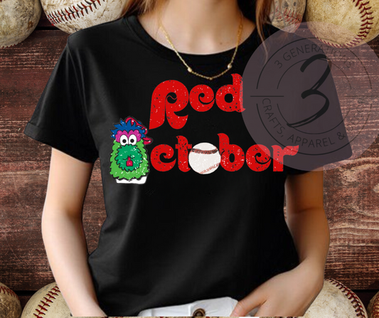 Red October Phanatic Graphic Tee