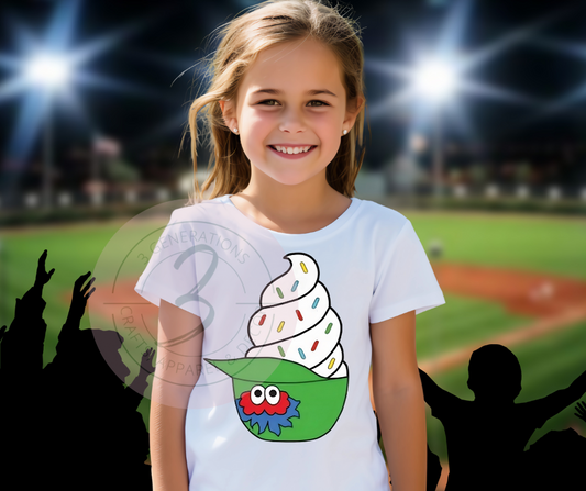 Phanatic Ice Cream Kids Graphic Tee