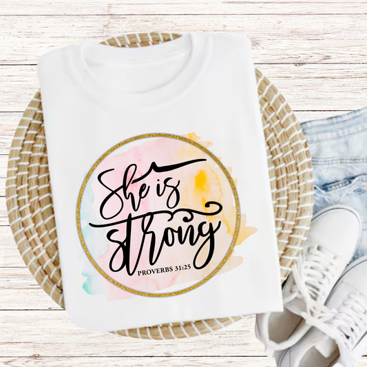 She is Strong Graphic Tee