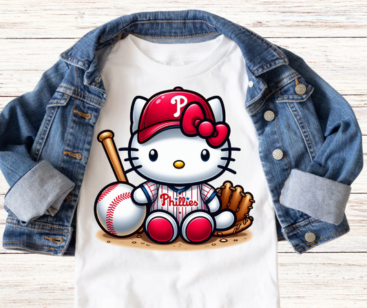 Phillies Hello Kitty Graphic Tee