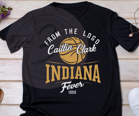From the Logo Caitlin Clark Graphic Tee