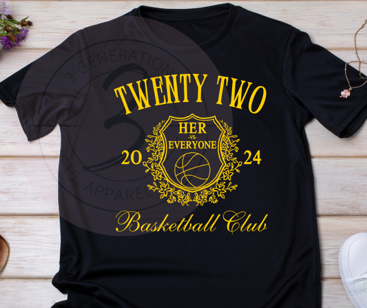22 Basketball Club Graphic Tee