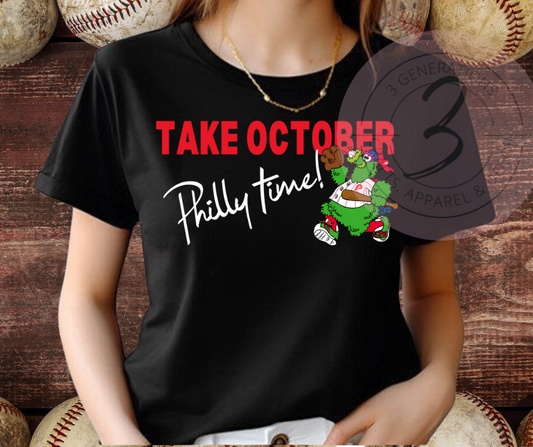 Take October Philly time Graphic Tee