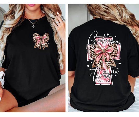 God is Good All of the Time double sided tee