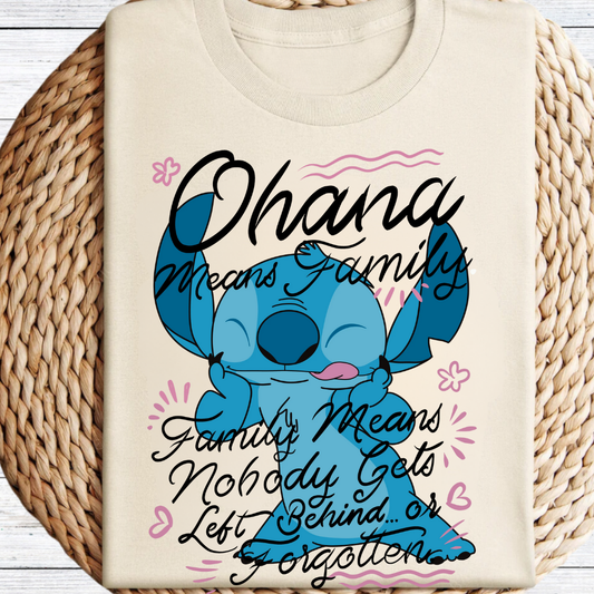 Ohana Stitch Graphic Tee