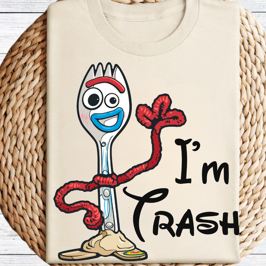 Forky I'm Trash Graphic Tee