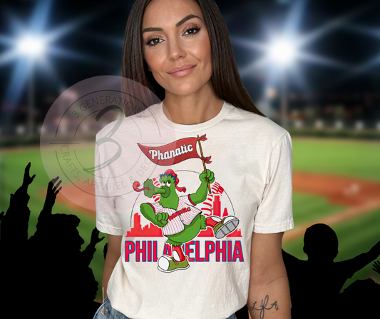 Phanatic holding flag Graphic Tee