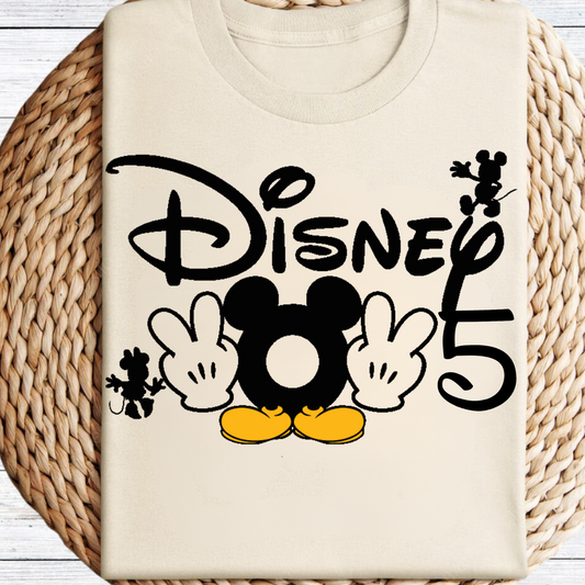 Disney 2025 Peace Mickey/Minnie Graphic Tee