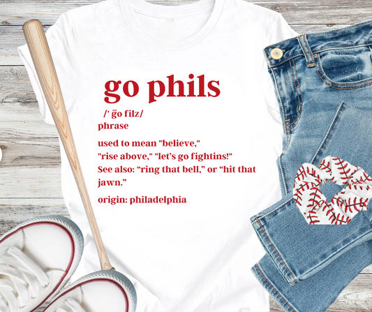 Go Phils Graphic Tee