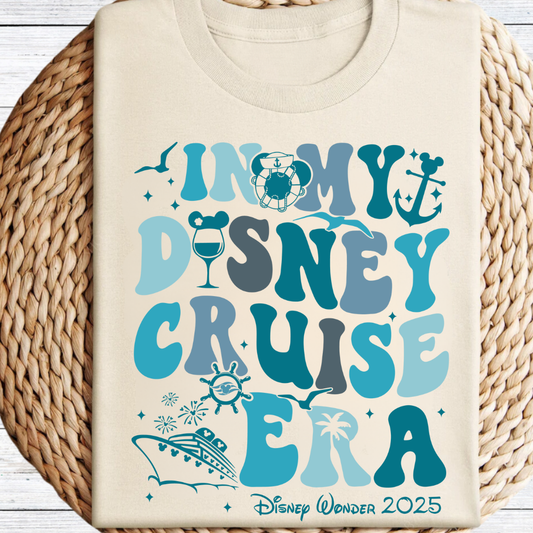 In My Disney Cruise Era Blue Graphic Tee
