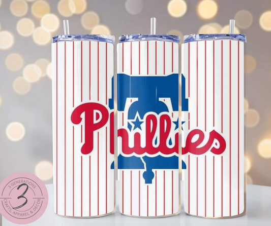 Phillies Pinstripe Tumbler