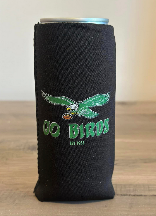 Go Birds Slim Can Drink Coozie