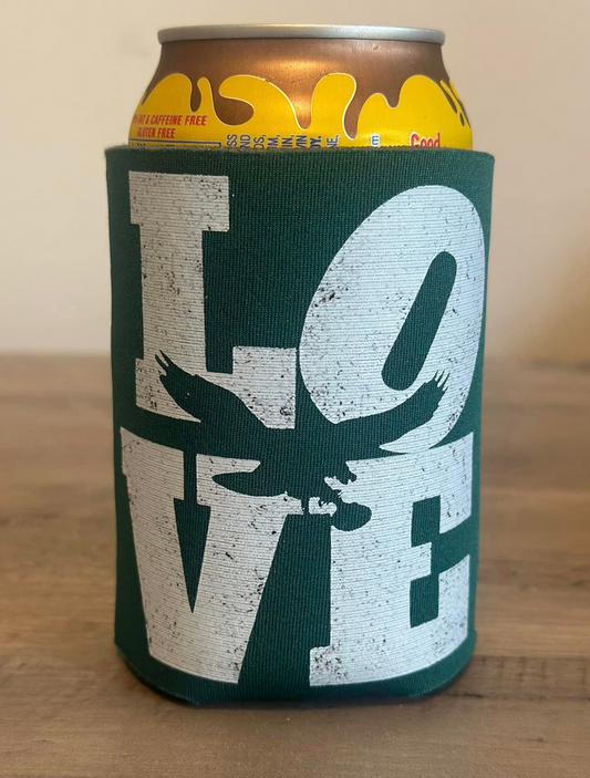 Distressed Love 12oz Drink Coozie