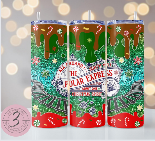 Polar Express Tumblers (muliple styles)