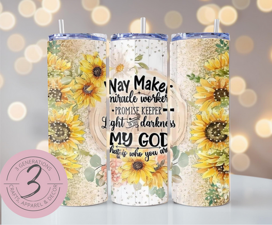 Waymaker Sunflower Tumbler