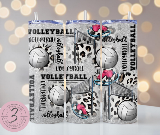 Volleyball tumbler