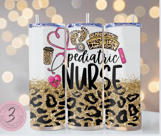 Pediatric nurse tumbler