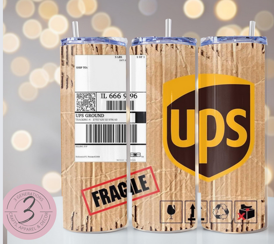 UPS tumbler