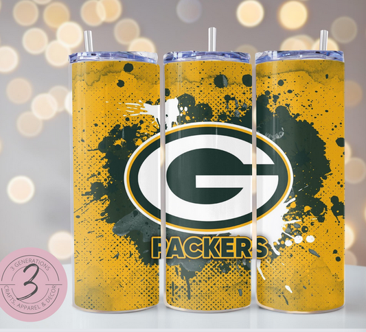 Green Bay Splash Tumbler