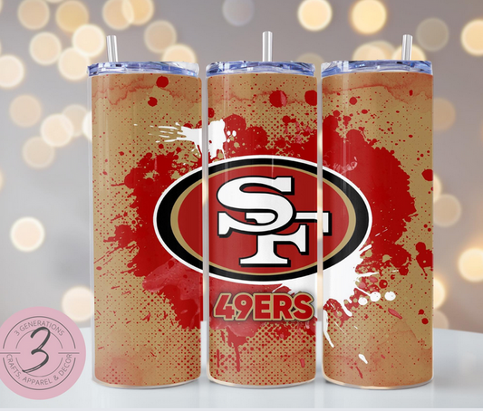 49ers Splash Tumbler