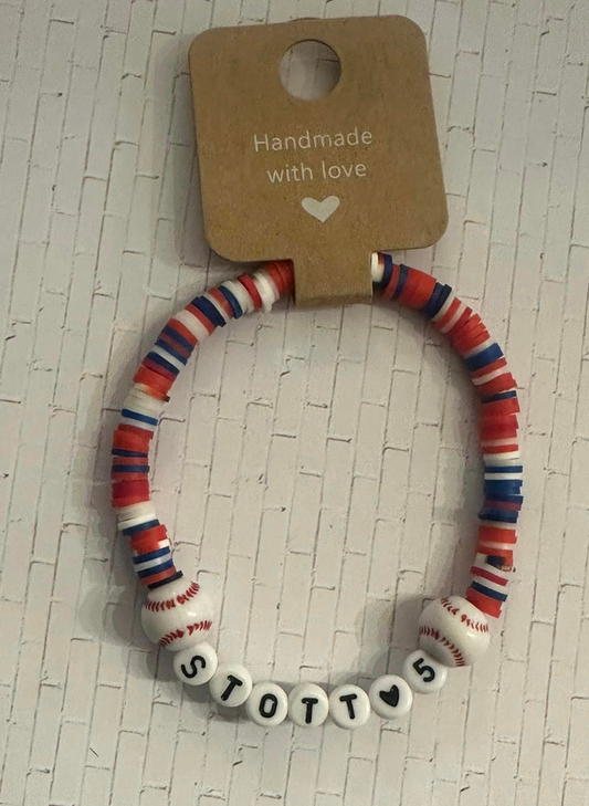 Stott Clay Bead Bracelet