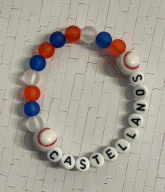 Castellanos Frosted Bead Bracelet