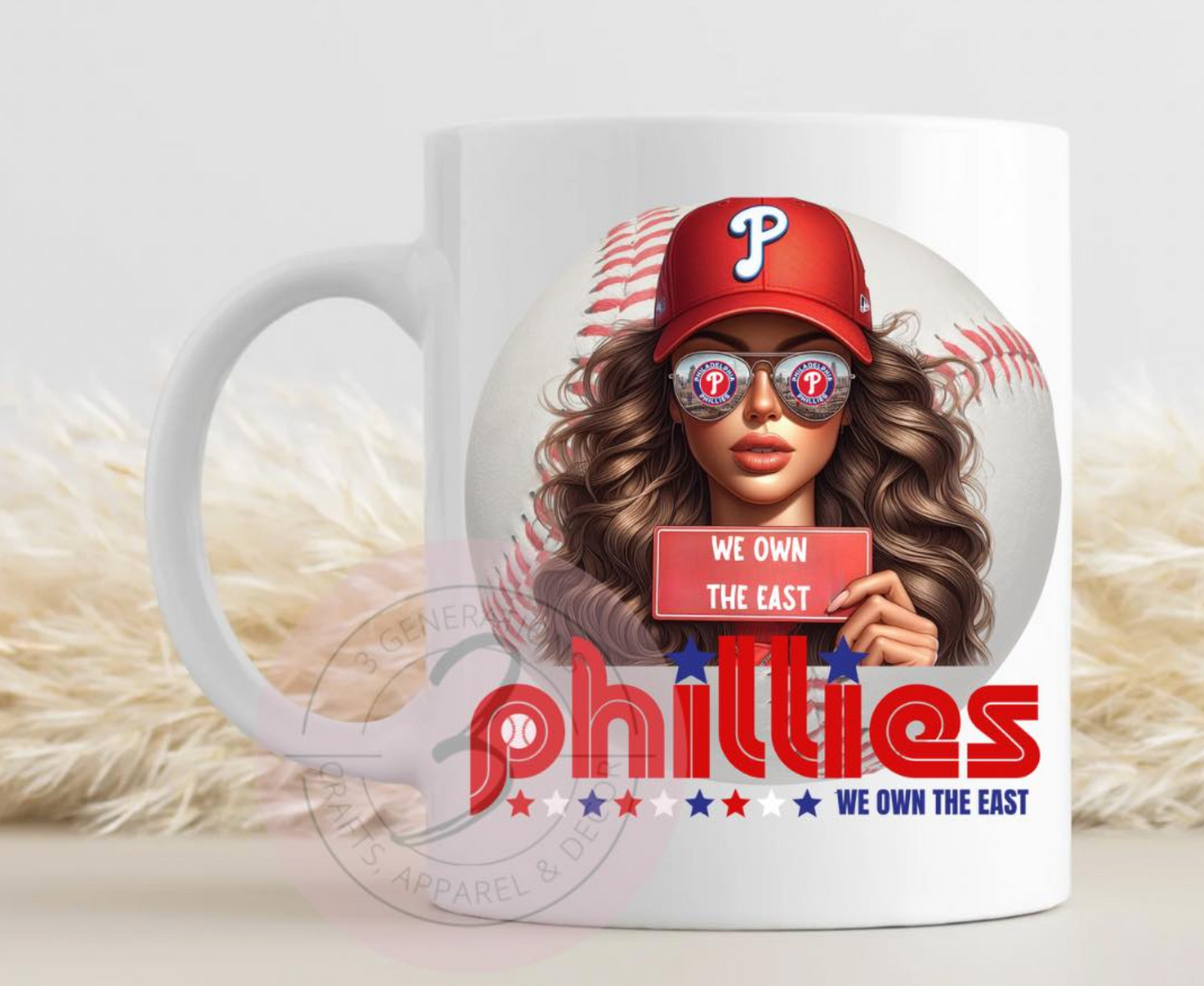 We Own the East Phillies Mug (multiple designs)