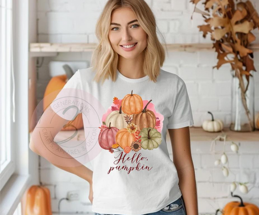 Hello Pumpkin Graphic Tee
