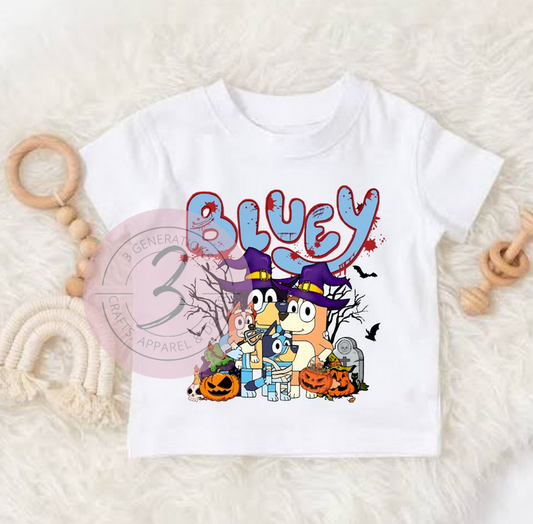Halloween Bluey Graphic Tee