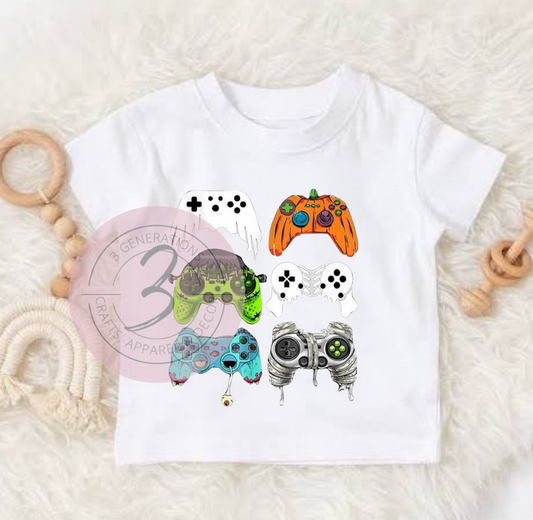 Halloween Gamer Graphic Tee