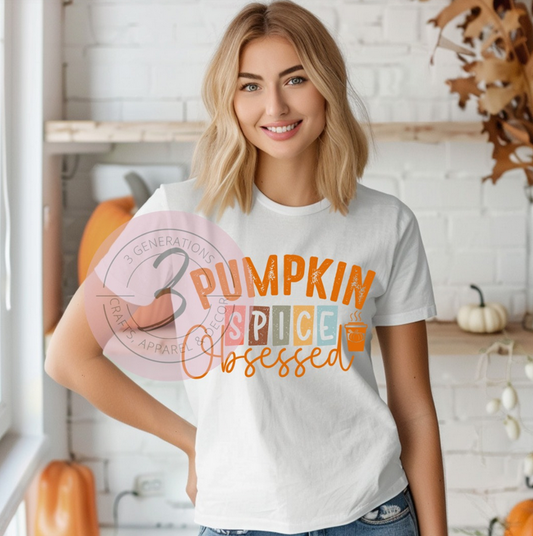 Pumpkin Spiced Obsessed Graphic Tee