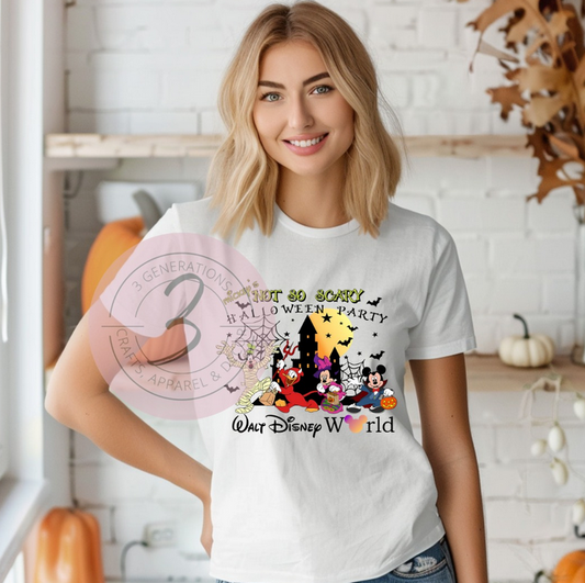 Not So Scary Halloween Party Mummy Graphic tee