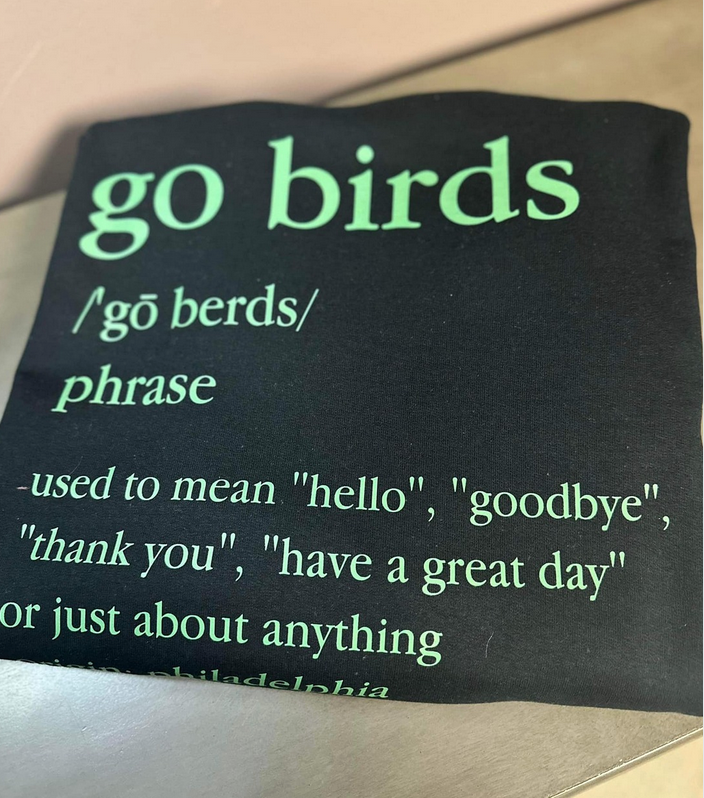 Go Birds Crew Neck Sweatshirt