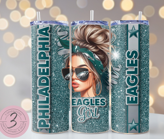Eagles Girl Tumbler