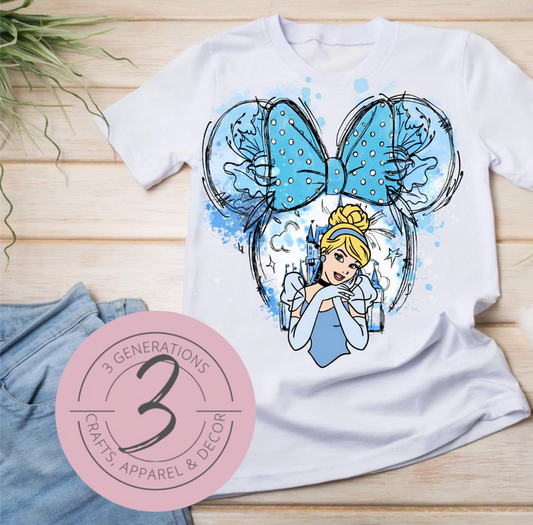 Disney Princesses Graphic Tee (Multiple Designs)