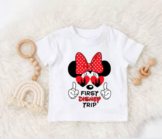 My First Disney Trip Minnie Graphic Tee