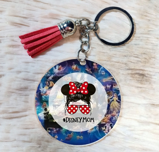 2" Disney Mom keychain