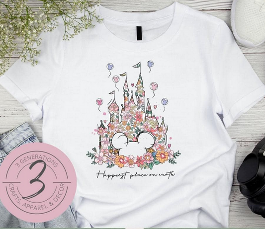 Happiest Place on Earth Graphic Tee