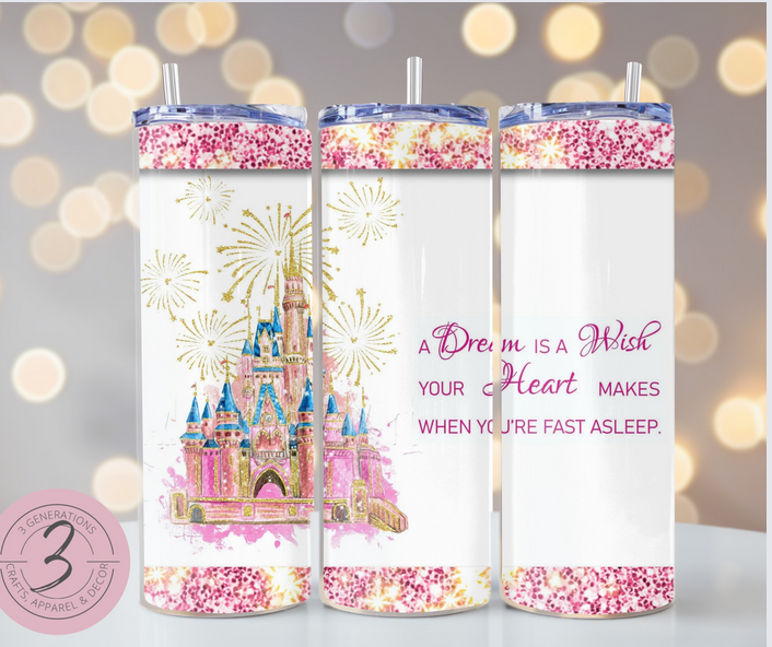 Disney Castle Tumbler
